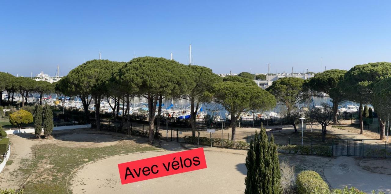 Studio Vue Port, Parking Prive, Terrasse, Clim Le Grau-du-Roi Dış mekan fotoğraf
