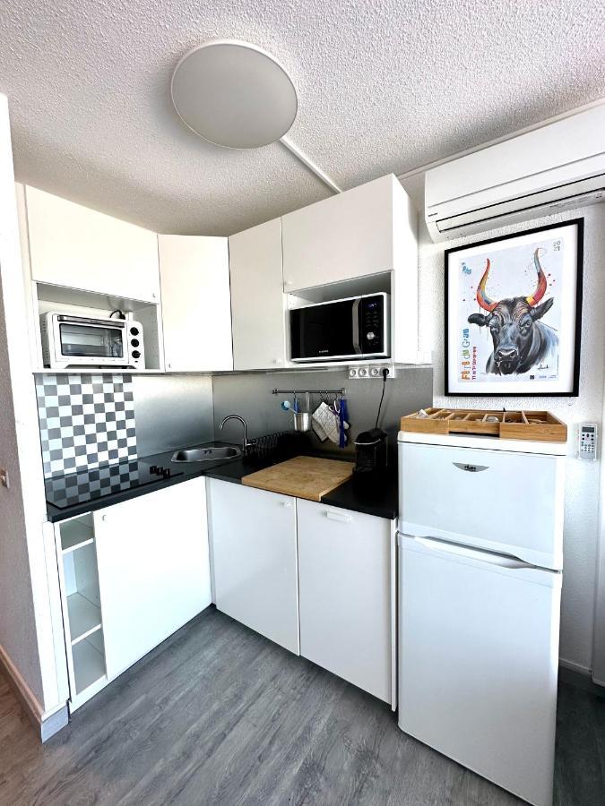 Studio Vue Port, Parking Prive, Terrasse, Clim Le Grau-du-Roi Dış mekan fotoğraf